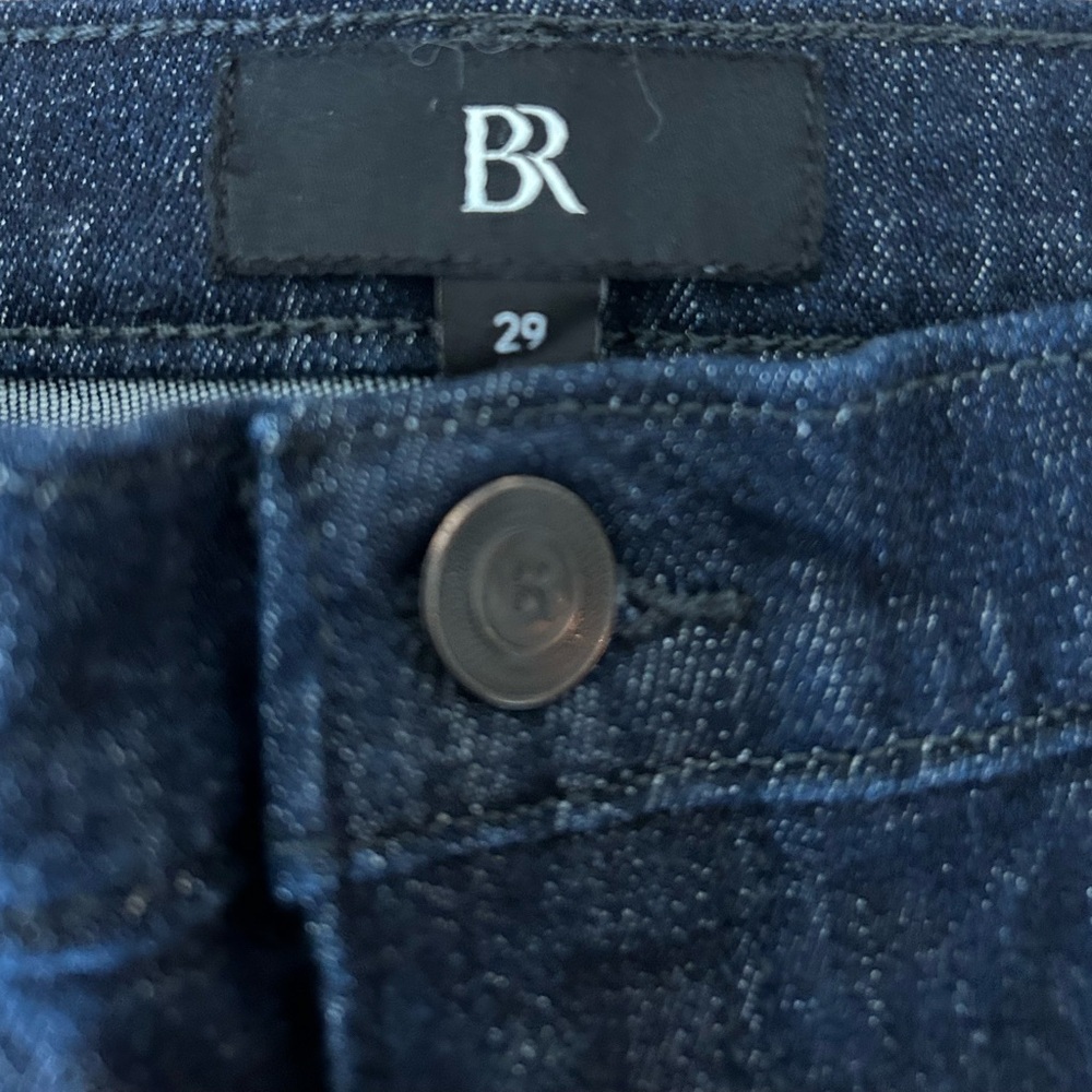 BR Banana Republic High Rise Skinny Dark Wash Denim Jeans - Picture 4 of 5